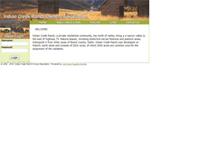 Tablet Screenshot of indiancreek.info
